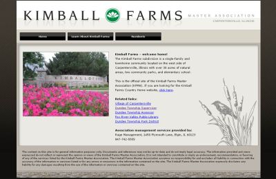 Kimball Farms Master Association